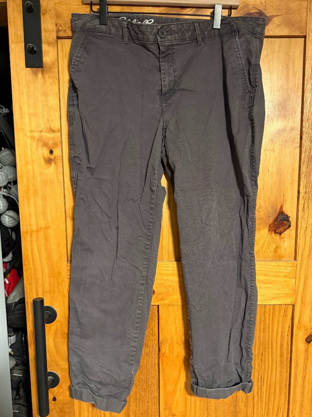 Women's Pants - Eddie Bauer - Gray - 12 - Legend Wash Relaxed Pants